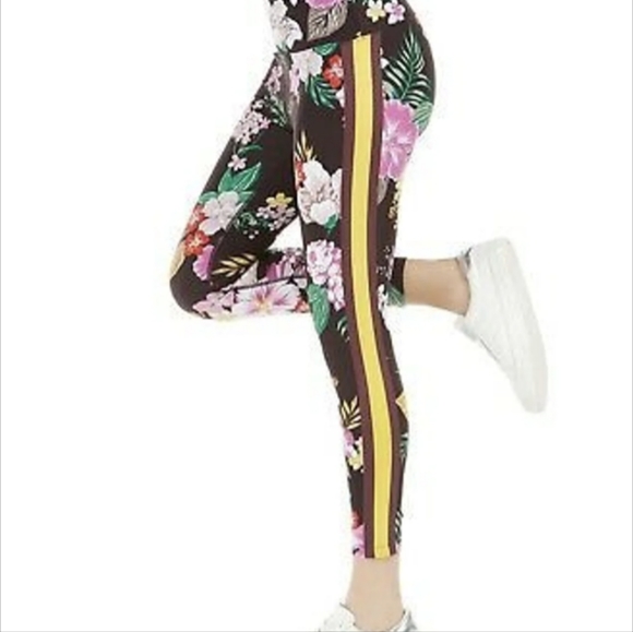 Calvin Klein Pants - Tropical Print Calvin Klein Performance Athletic Leggings size Large